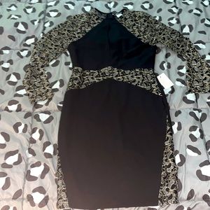 Venus black‎ dress